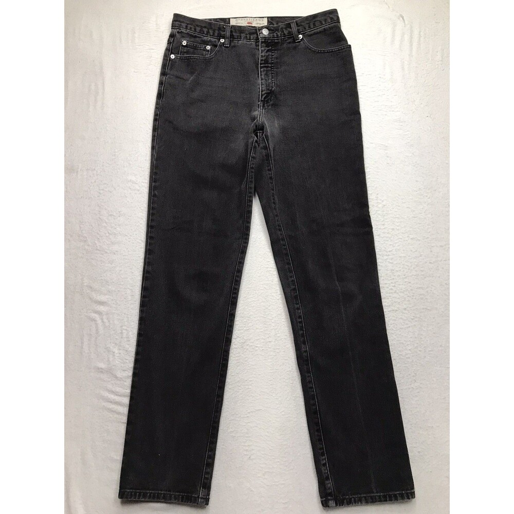 Vintage GUESS Jeans Men 32X34 (34 fit) Black Classic Fit Straight USA Denim